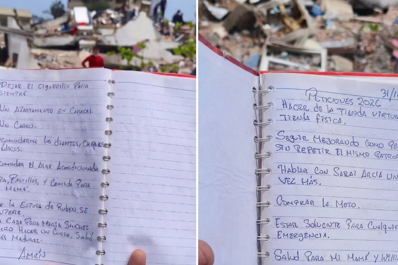 Los deseos de una persona en La Guaira.