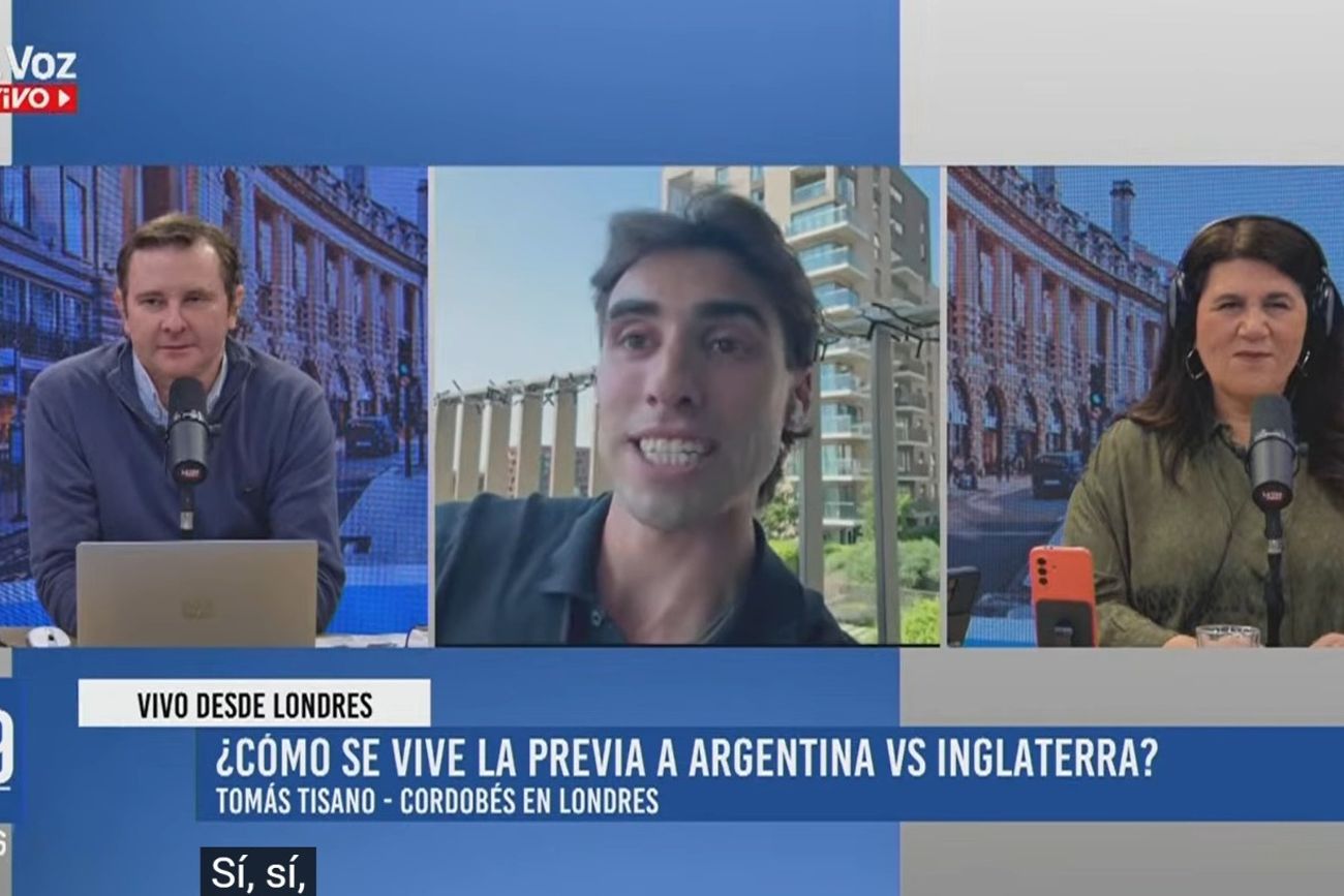 Tomás Tisano, el cordobés que verá la semifinal en Londres.