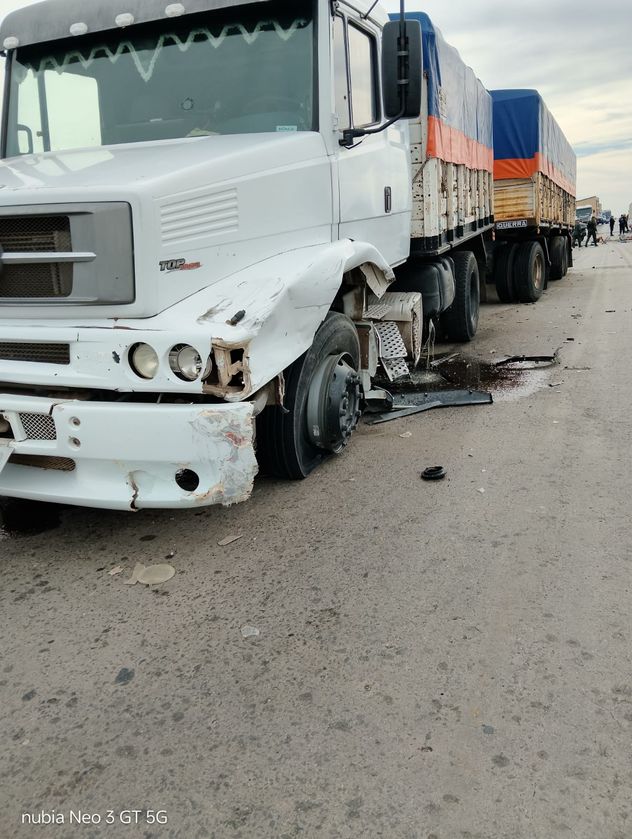 Grave choque múltiple en el sur de Córdoba, en la ruta nacional 35. 
