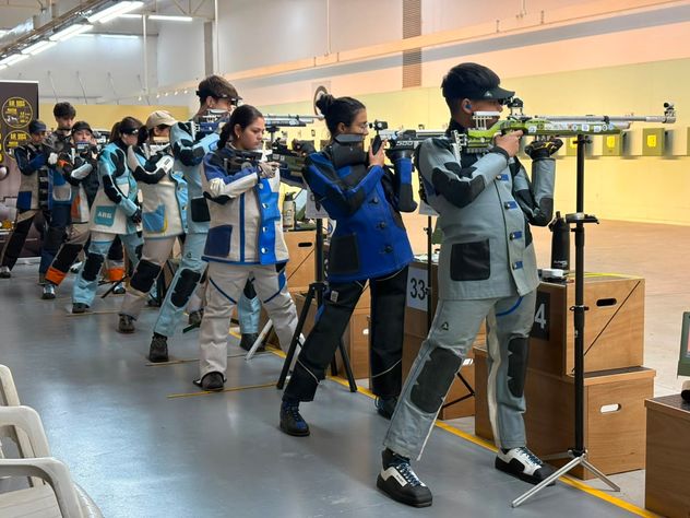 El certamen convocó a los mejores tiradores juveniles del país en distintas disciplinas de aire y carabina.
