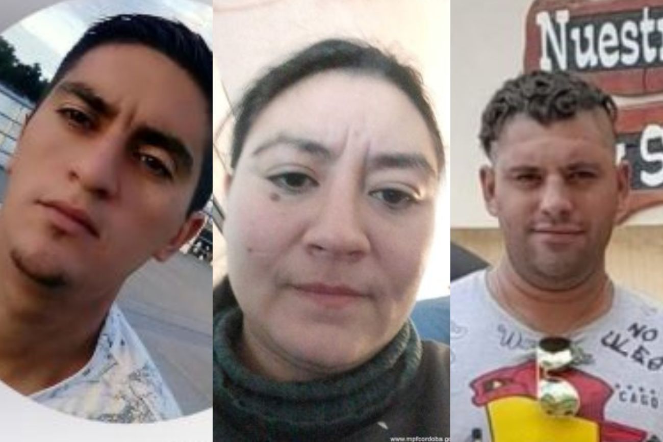 Buscan a tres personas desaparecidas en la ciudad de Córdoba