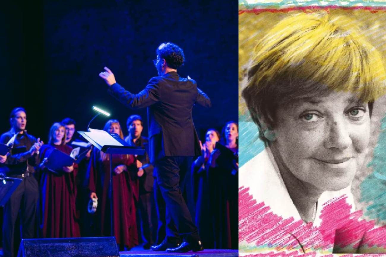 El Coro Municipal, al servicio de María Elena Walsh. (Centro Cultural Manuel de Falla/ Sara Facio)