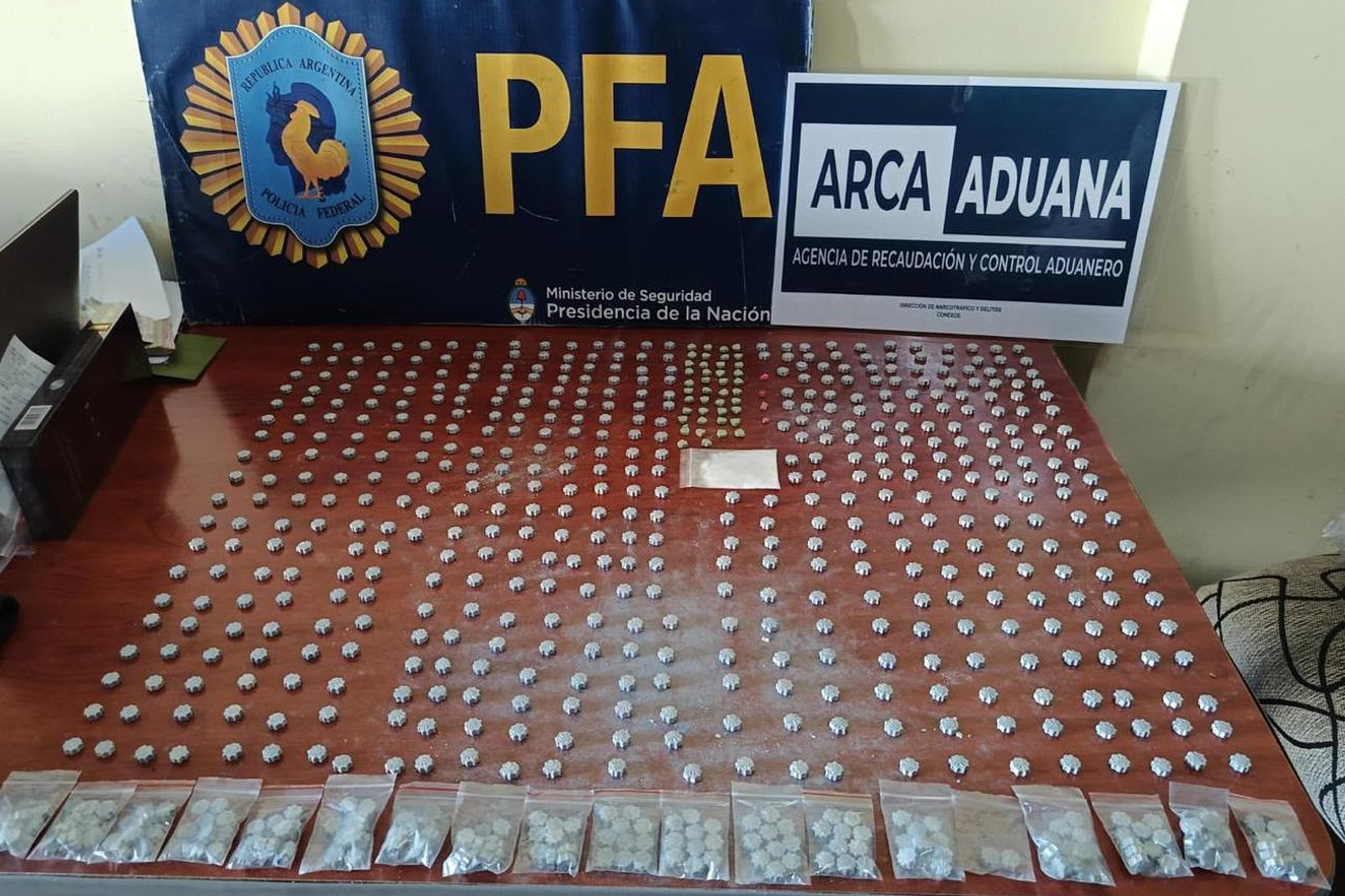 El secuestro de drogas. (PFA)
