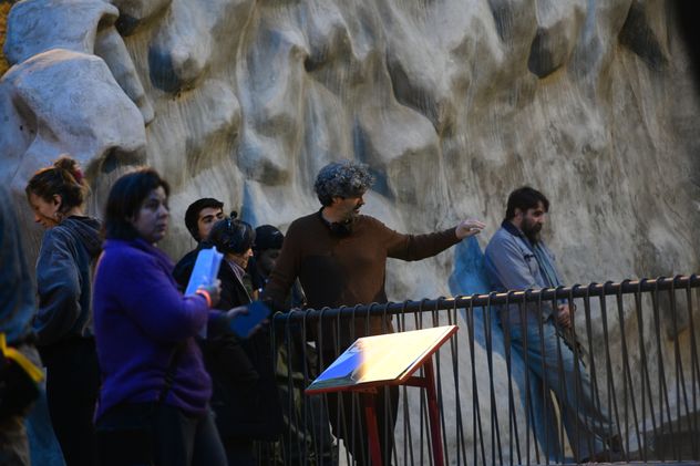 Filmación de la película Las Malas del director Armando Bo basada en novela de Camila Sosa Villada en el Parque de la Biodiversidad. Rodaje
