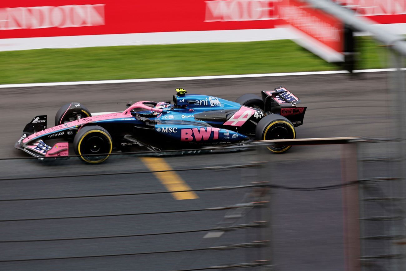 Franco Colapinto durante el GP de Bélgica en 2025.