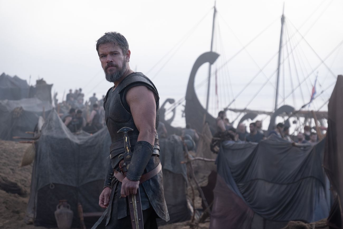 Matt Damon como Odiseo en "La Odisea". (Prensa Universal)
