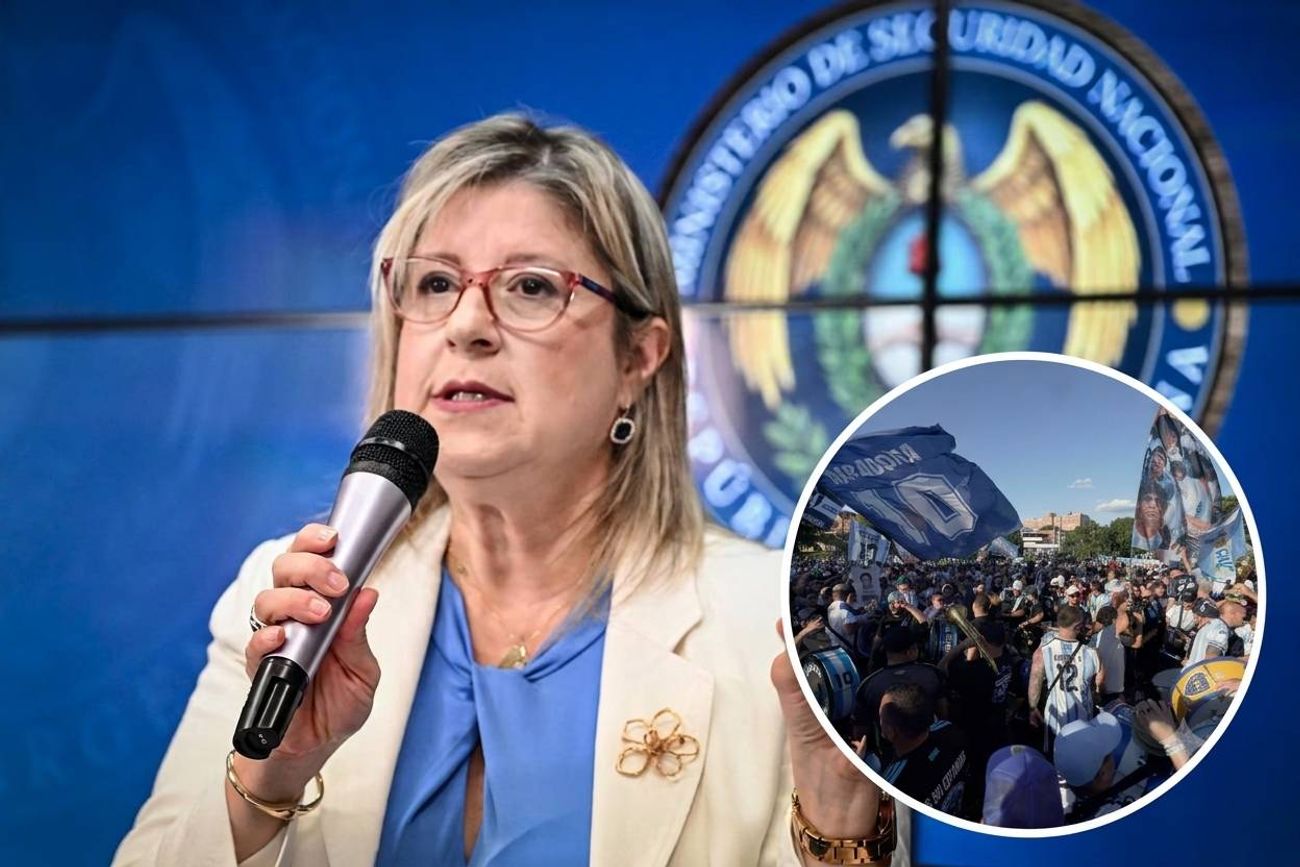 La ministra de Seguridad, Alejandra Monteoliva, dio detalles del operativo de seguridad de este miércoles para el partido entre las selecciones de Argentina e Inglaterra.