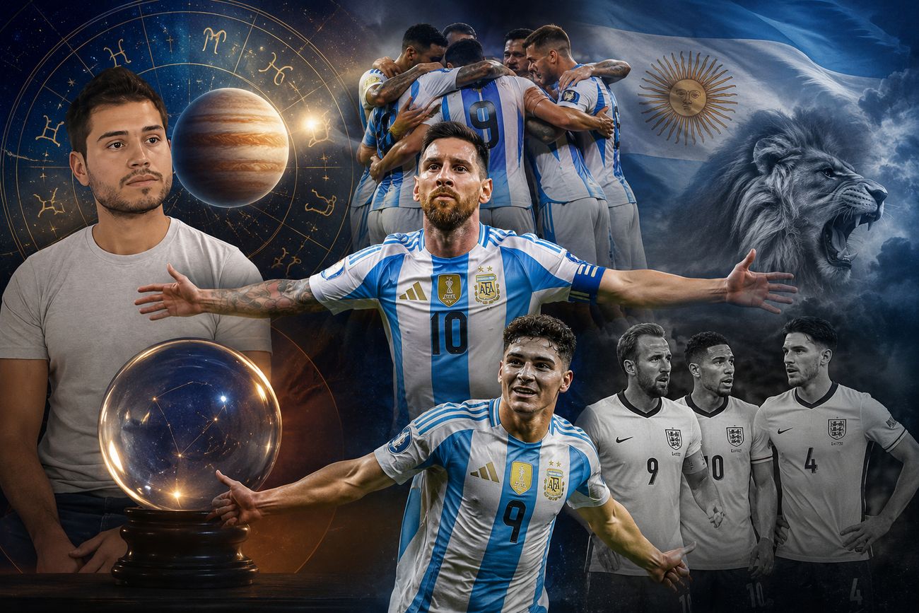 El astrólogo que acertó con Egipto y Suiza reveló qué pasará en Argentina vs. Inglaterra