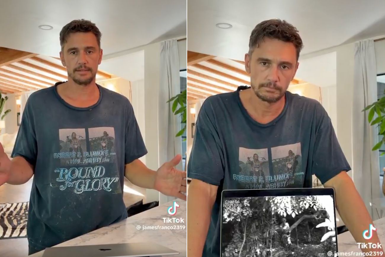 James Franco. Foto: captura pantalla.