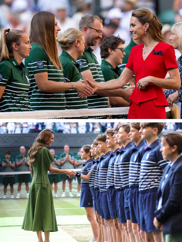 Kate Middleton sorprendió en Wimbledon con dos looks elegantes que se volvieron tendencia.