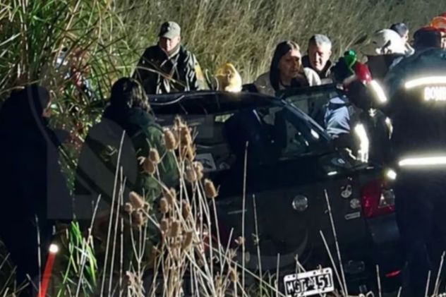 Tragedia en la ruta 88: murió un remisero y una jugadora de vóley de 15 años está grave