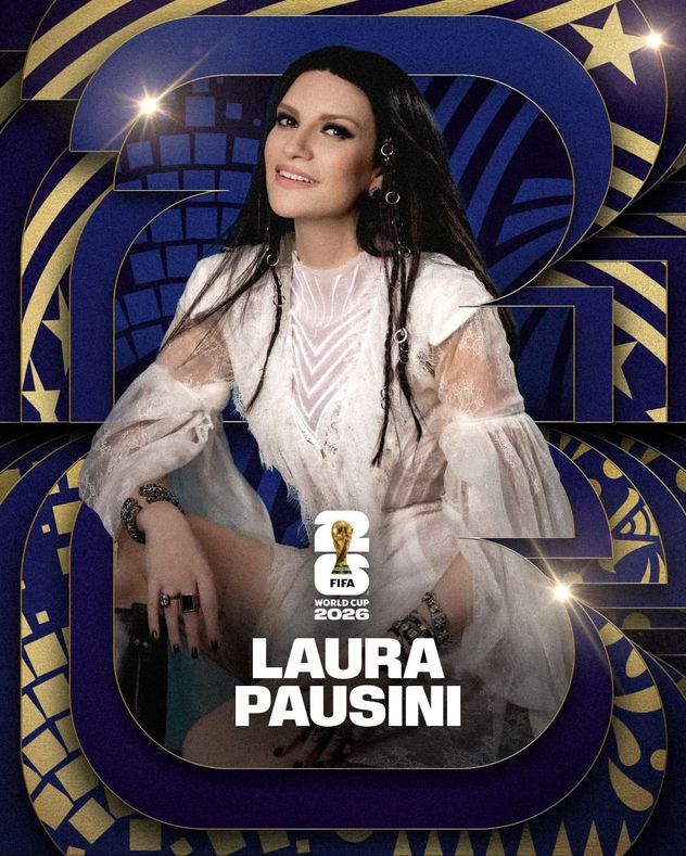 Fifa confirmó que Laura Pausini actuará en la ceremonia de apertura de la final del Mundial 2026