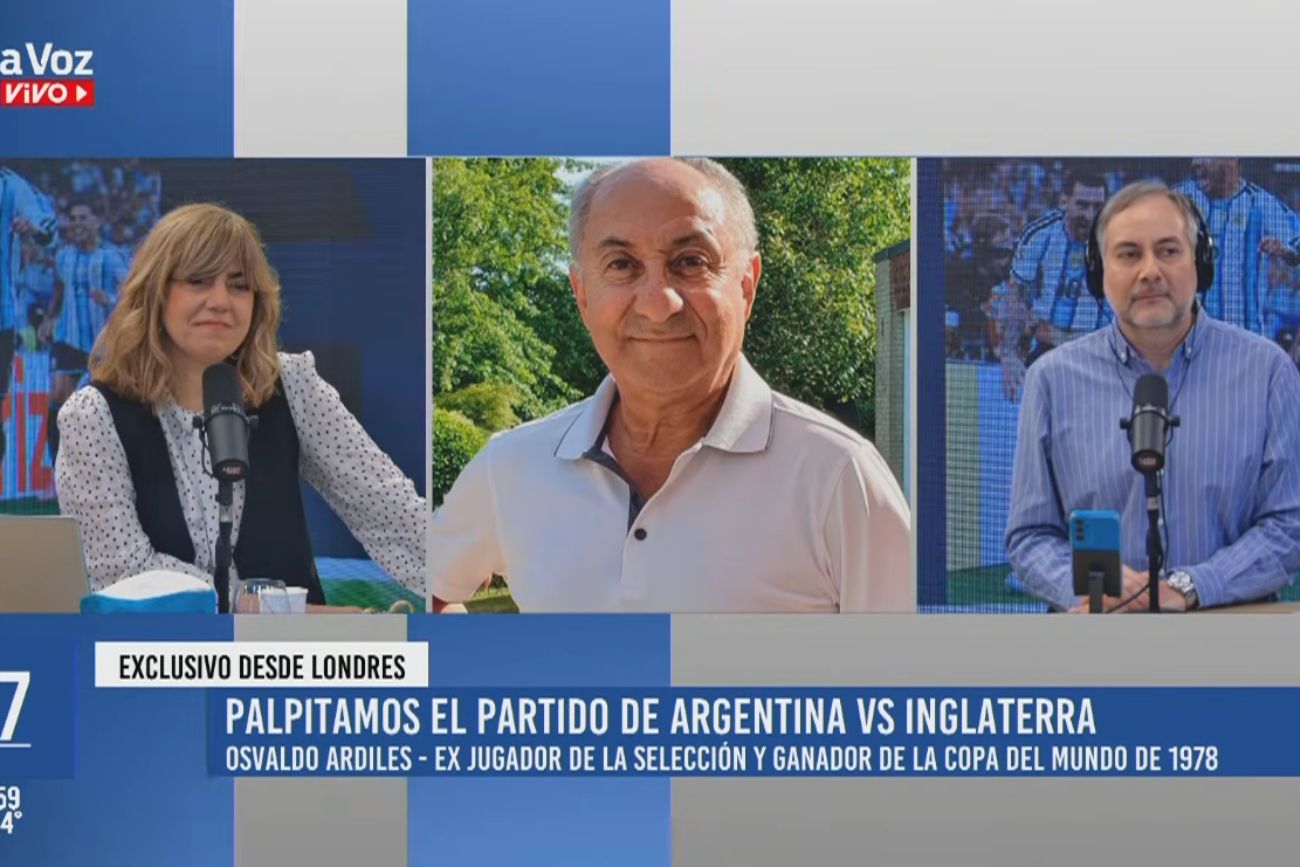 Ardiles cuestionó a Infantino y palpitó el duelo contra Inglaterra: "Cuando se mezcla con la política, el fútbol sale muy perjudicado"