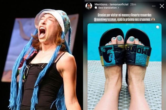Naomi Grossman, la actriz conocida por su papel en American Horror Story, fanática de Argentina y la Mona Jiménez.