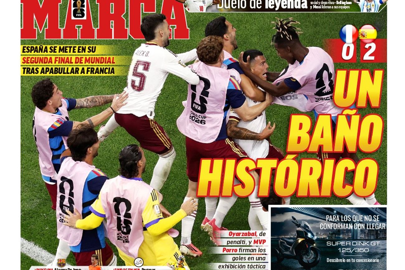 La prensa española y europa, extasiada con España: ya se bordan la segunda estrella