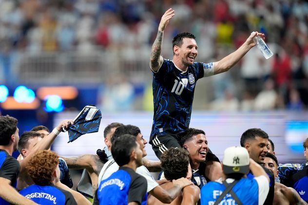 Lionel Messi jugará el domingo, ante España, su tercera final de un Mundial. (AP)