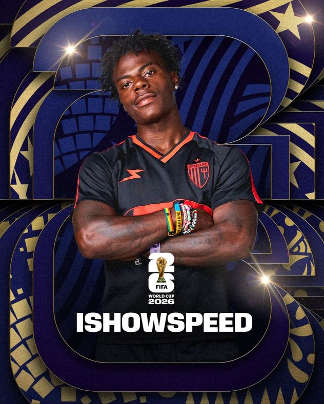 Fifa confirmó que IShowSpeed actuará en la ceremonia de apertura de la final del Mundial 2026