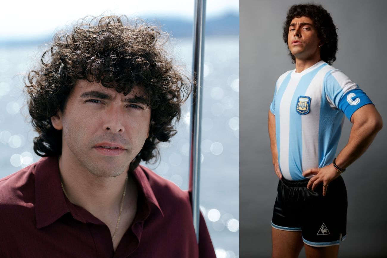 Nazareno Casero habló sobre cómo fue su transformación para encarnan a Diego Maradona en la serie "Sueño bendito".
