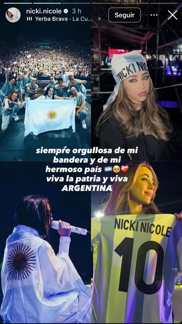 Los festejos mundialistas de
