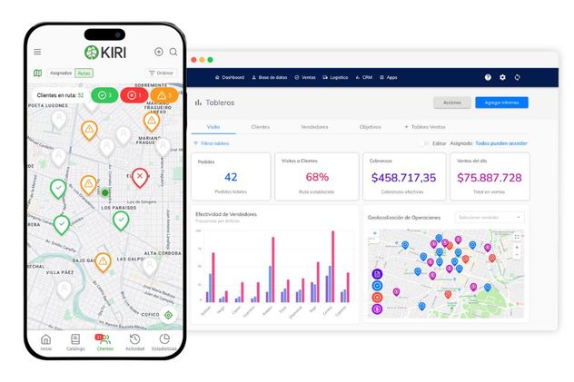 PLATAFORMA. Conquer Ventas, uno de los productos que ofrecen dentro de la plataforma de Kiri.