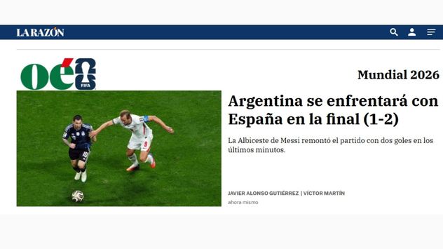 Los medios internacionales ante el triunfo de Argentina.