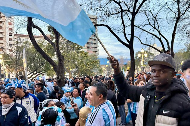 Río Cuarto. Argentina le ganó 2-1 a Inglaterra y jugará la final del Mundial ante España.