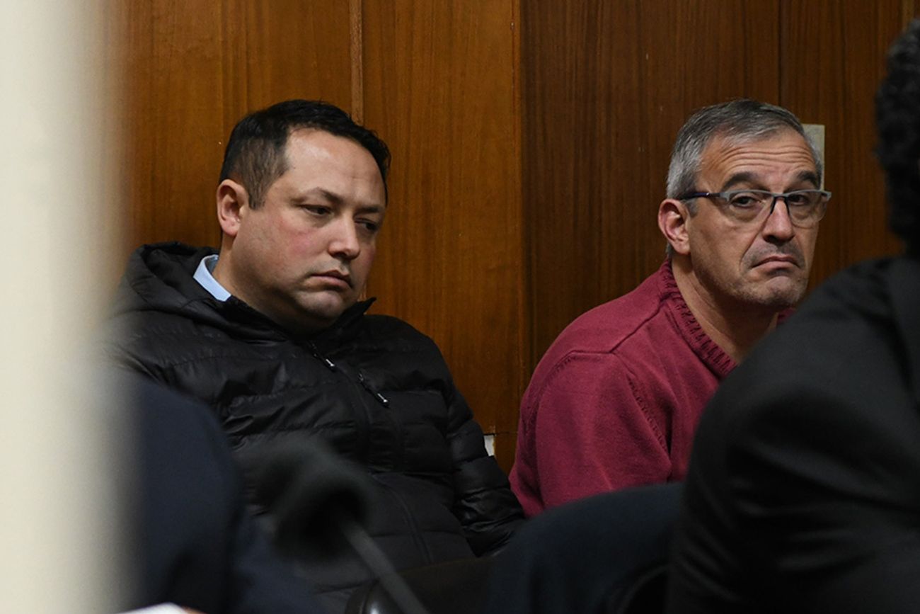 Policías y delincuentes. (Matías Pellón / Fiscales.gob.ar)