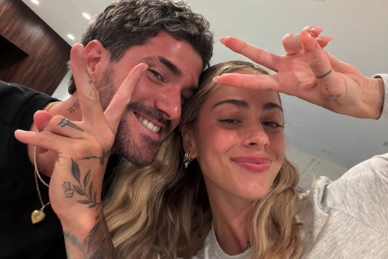 El tierno festejo de Tini Stoessel con Rodrigo de Paul tras la victoria de Argentina ante Inglaterra.
