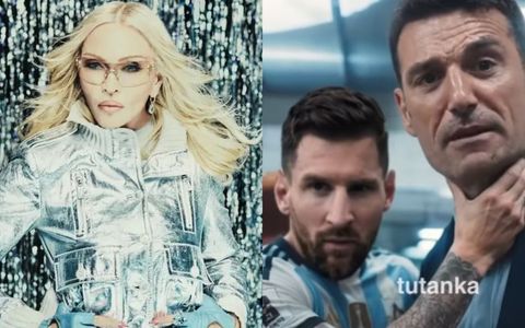 Madonna compartió un video de la Scaloneta "bailando" al ritmo de uno de sus hits.
