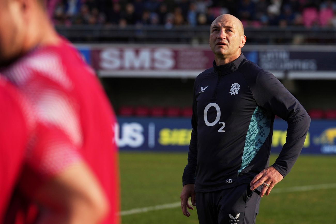 Steve Borthwick, head coach de Inglaterra. 
