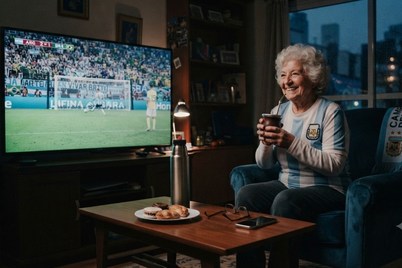 Por qué algunas personas prefieren ver a la Selección argentina solas, según la psicología.
