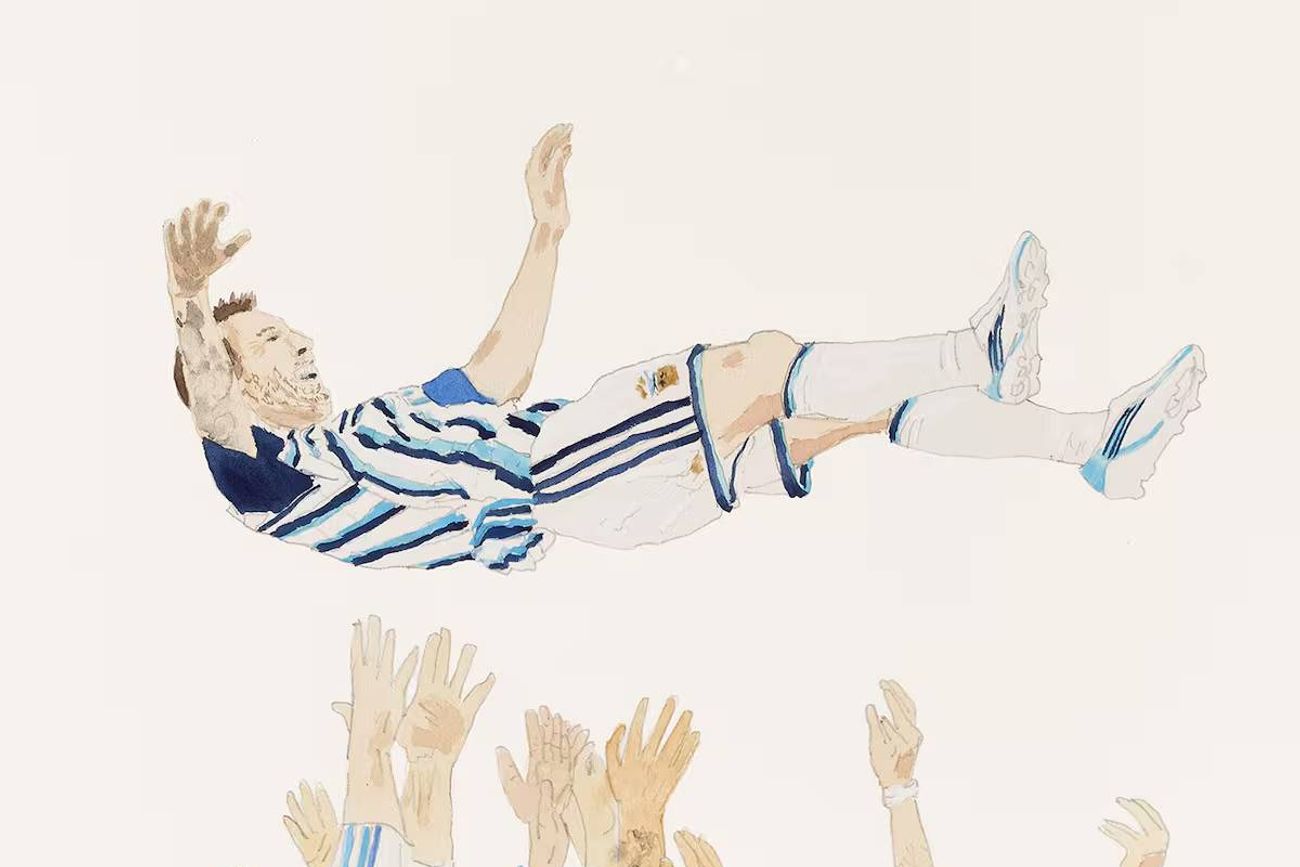 Un Messi por Día, el retrato de la artista Sofía Wiñazki sobre el Mundial del capitán de la selección Argentina.