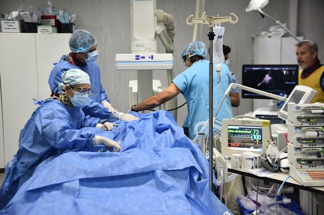 Hospital Córdoba infartos.Servicio de hemodinamia.