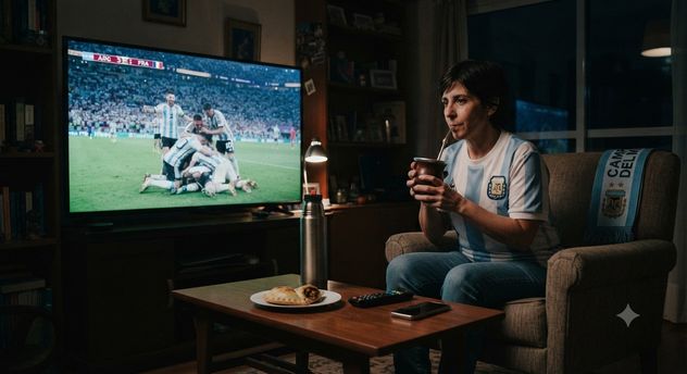 Por qué algunas personas prefieren ver a la Selección argentina solas, según la psicología.