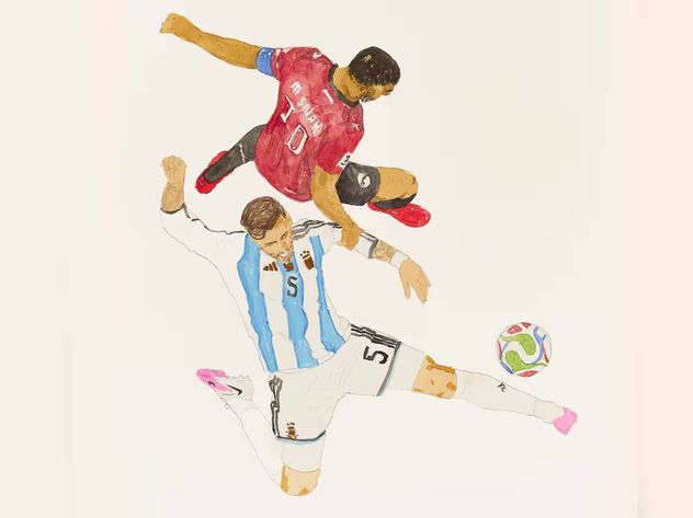 Un Messi por Día, el retrato de la artista Sofía Wiñazki sobre el Mundial del capitán de la selección Argentina.