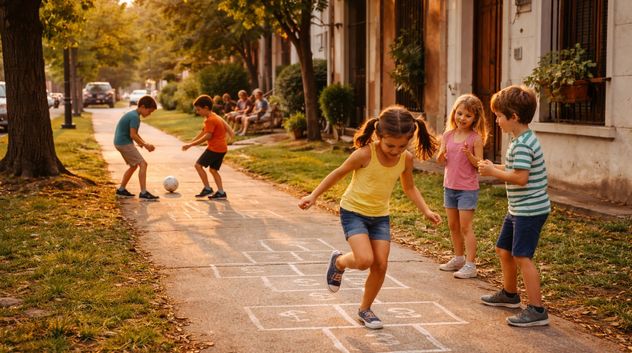 La razón por la que jugar en la vereda fortaleció la confianza de una generación, según la psicología.