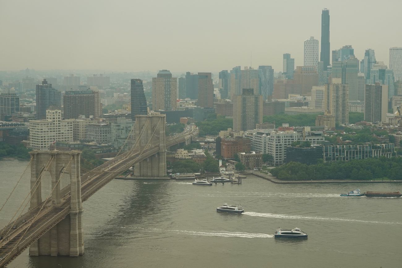 Alerta en Nueva York: el humo de los incendios en Canadá amenaza la final del Mundial