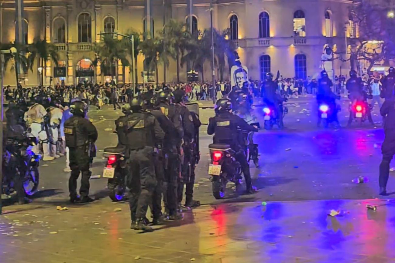 Incidentes en la zona del Patio Olmos.