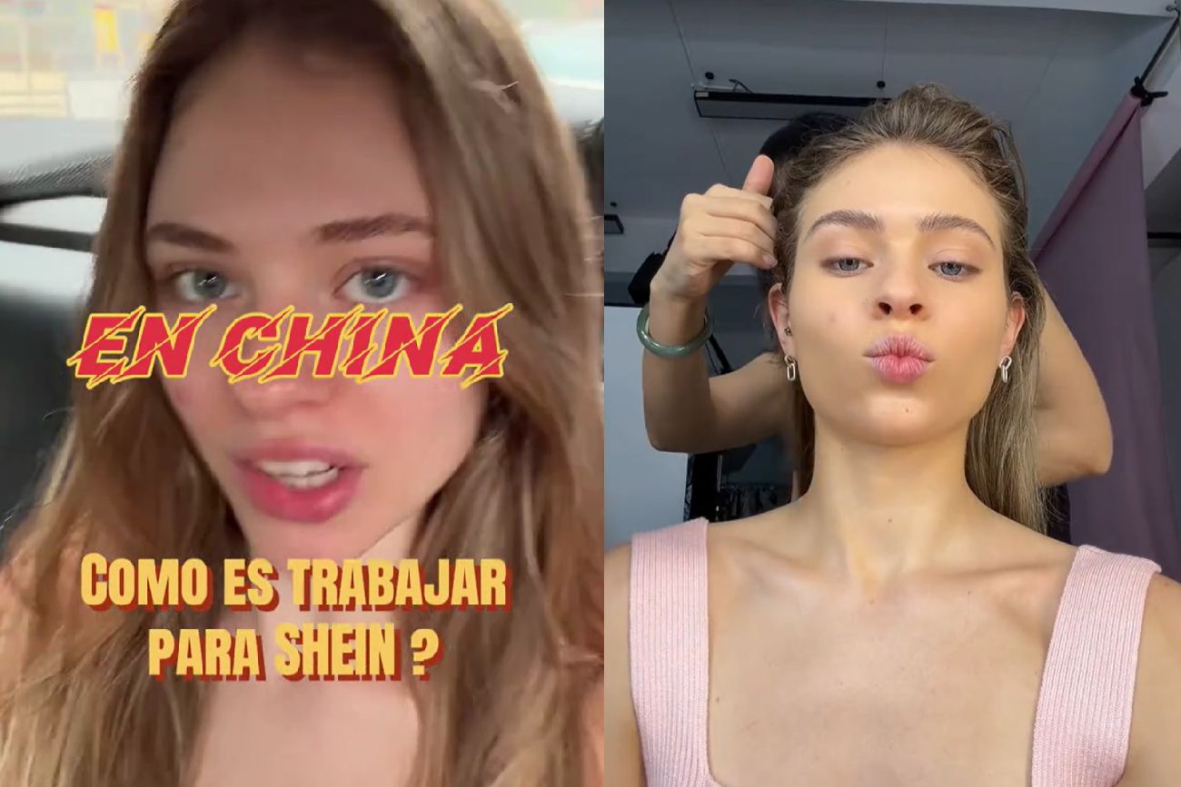 Mostró cómo es trabajar para Shein.