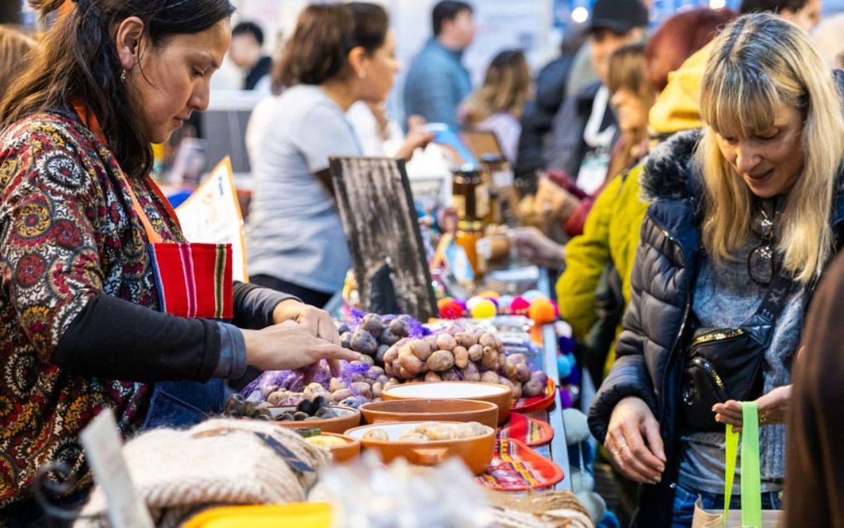 Feria Caminos y Sabores, en Buenos Aires.