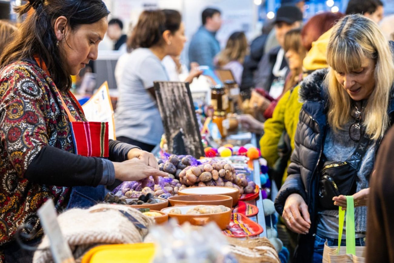 Feria Caminos y Sabores, en Buenos Aires.