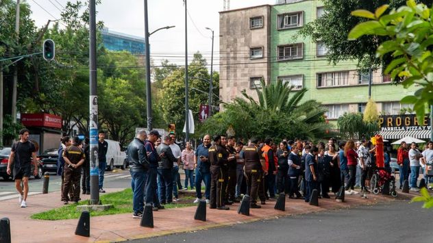 Fuertes sismos en México.