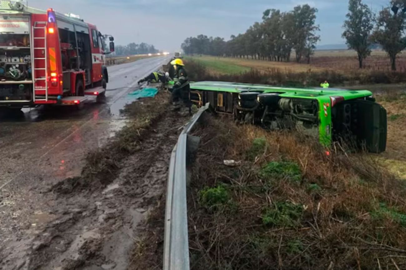 El colectivo. (Infobae)