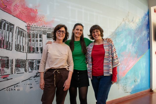 Silvina Brussino | Mila Francovich | Laura Alonso Alemany. (Equipo de investigación del filtro inteligente para redes sociales). (Foto: Mariano Barsotti)