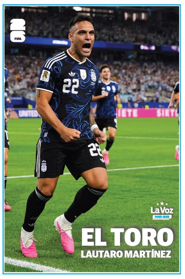 Se viene el póster de Lautaro Martínez.