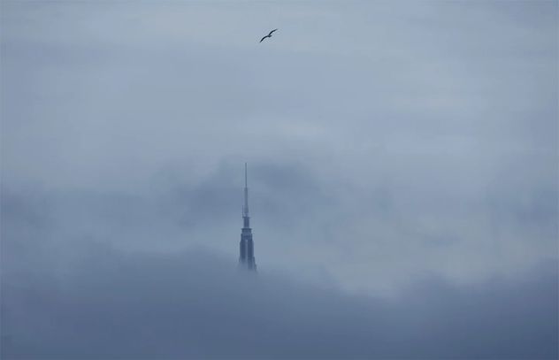 Algunas de las imágenes de Nueva York del reconocido Gary Hershorn que se verán en la muestra.