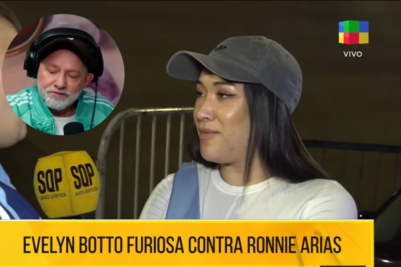 Evelyn Botto respondió las críticas de Ronnie Arias.