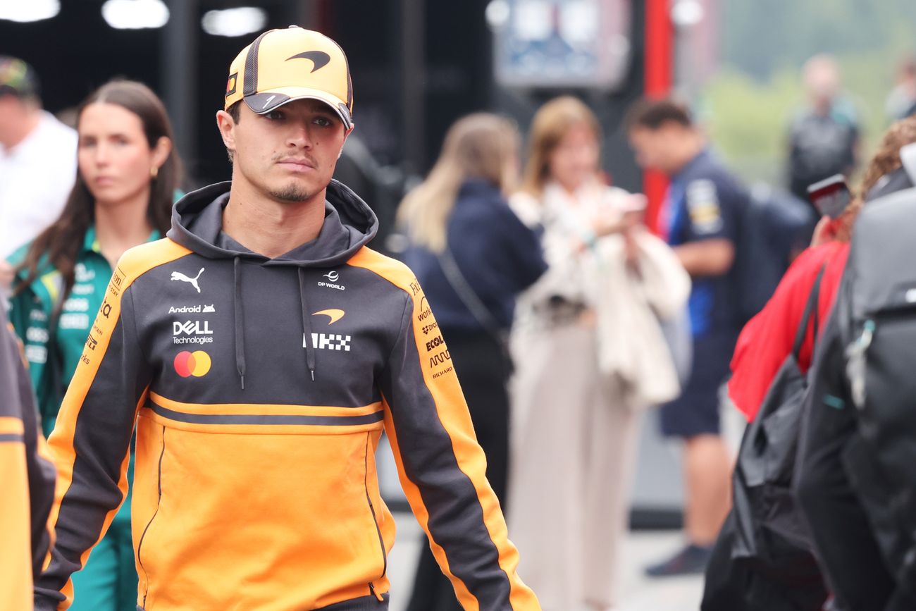 Lando Norris perderá 10 posiciones en la clasificación.