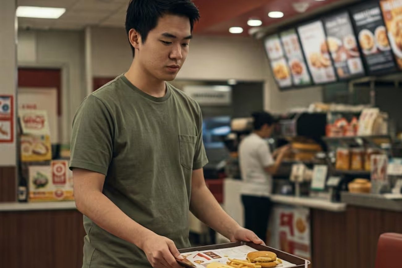 Qué dice de vos juntar la bandeja en un fast food: el gesto que la psicología relaciona con la empatía