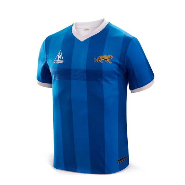 La camiseta especial con la que Los Pumas juegan ante Inglaterra.